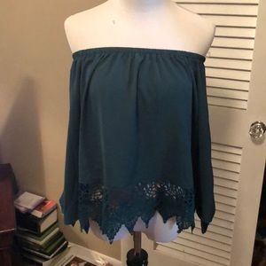 Nana Macs off the shoulder lace top